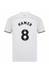 Sheffield United Gustavo Hamer #8 Fotballdrakt Borte Klær 2025-26 Korte ermer